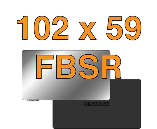102x59mm - Wham Bam Resin Flexible Build System for Longer Orange 10