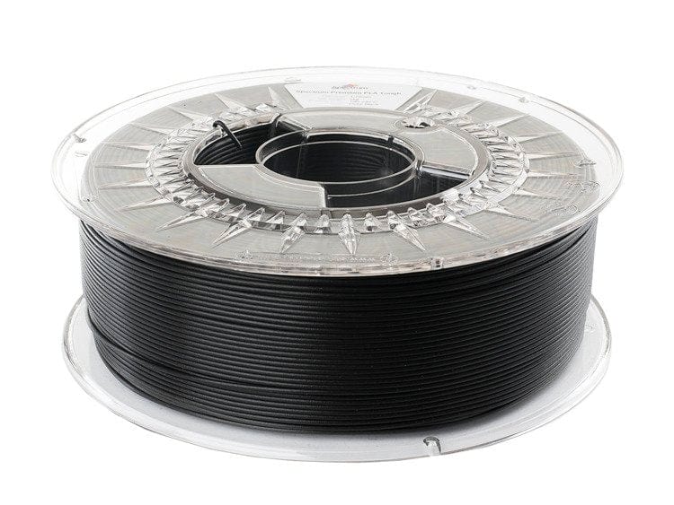 Deep Black - 1.75mm Spectrum PLA Tough Filament - 1 kg