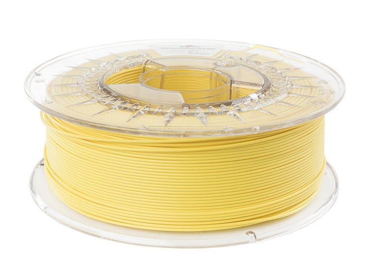 Bahama Yellow - 1.75mm Spectrum PLA MATT Filament - 1 kg