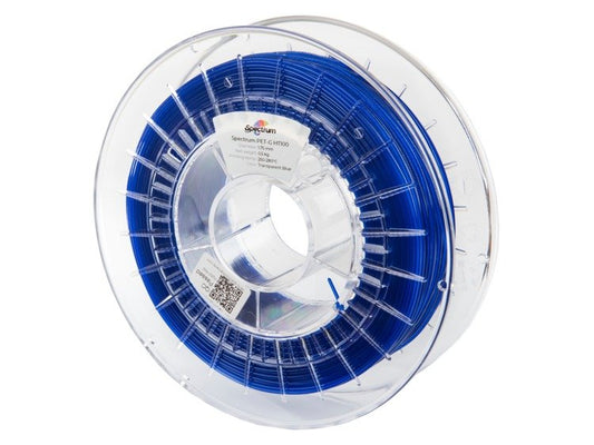 Bleu transparent - Filament PET-G HT100 Spectre 1,75 mm - 0,5 kg