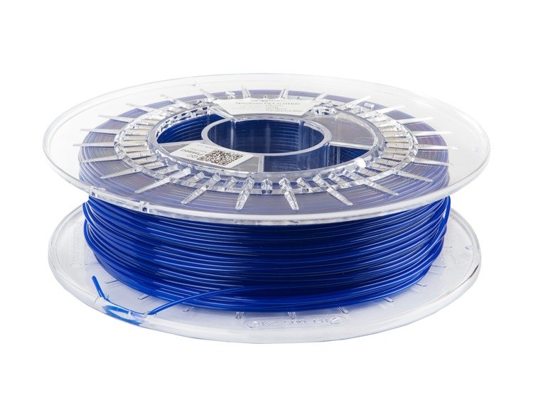 Transparent Blue - 1.75mm Spectrum PET-G HT100 Filament - 0.5 kg