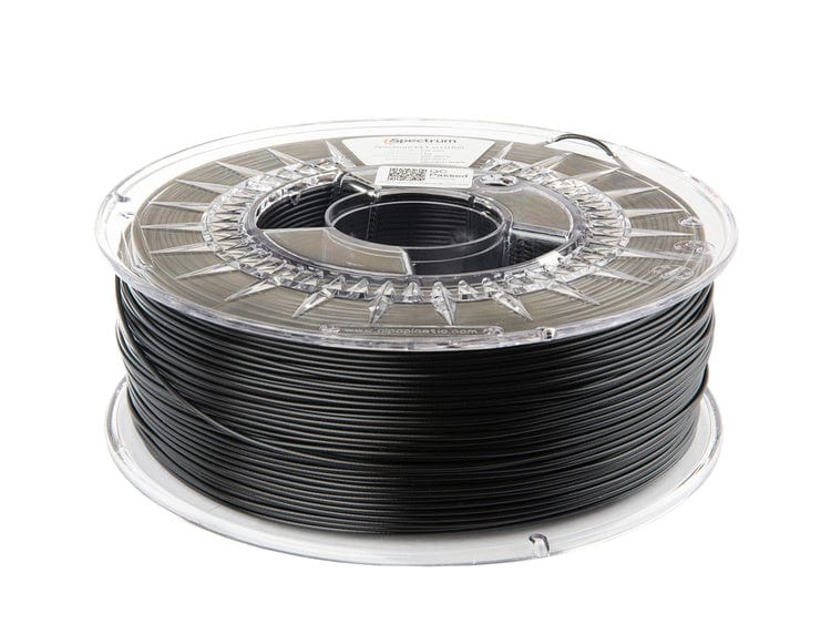 Obsidian Black - 1.75mm Spectrum PET-G HT100 Filament - 1 kg