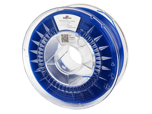 Bleu Transparent - Filament PET-G Spectre 1.75mm HT100 - 1 kg