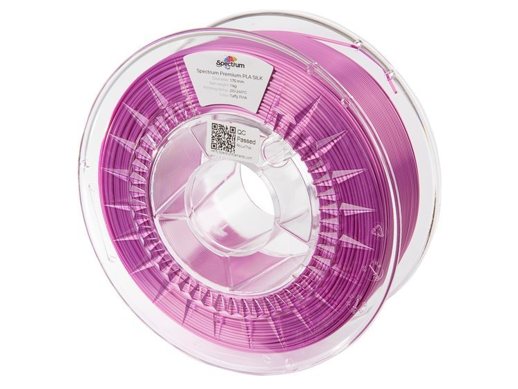 Taffy Pink - 1.75mm Spectrum Silk PLA Filament - 1 kg