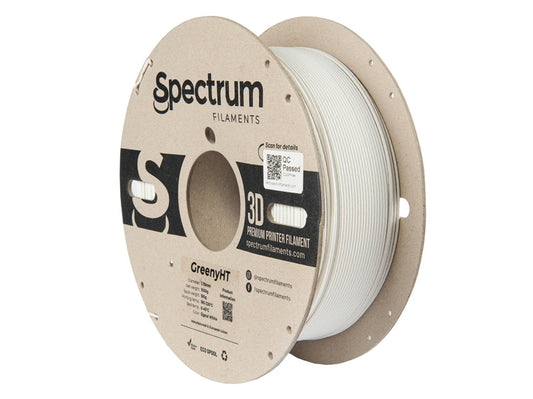 Signal White - 1.75mm Spectrum GreenyHT PLA Filament - 1 kg
