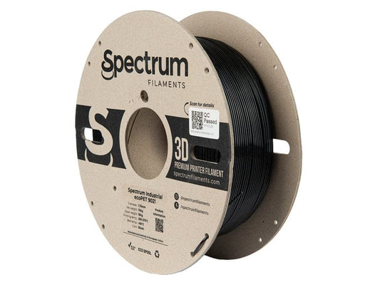 Black - 1.75mm Spectrum ecoPETG 9021 Filament - 0.75 kg