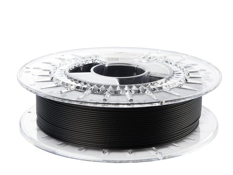 Black - 1.75mm Spectrum Nylon PA6 Low Warp CF15 Filament - 0.5 kg