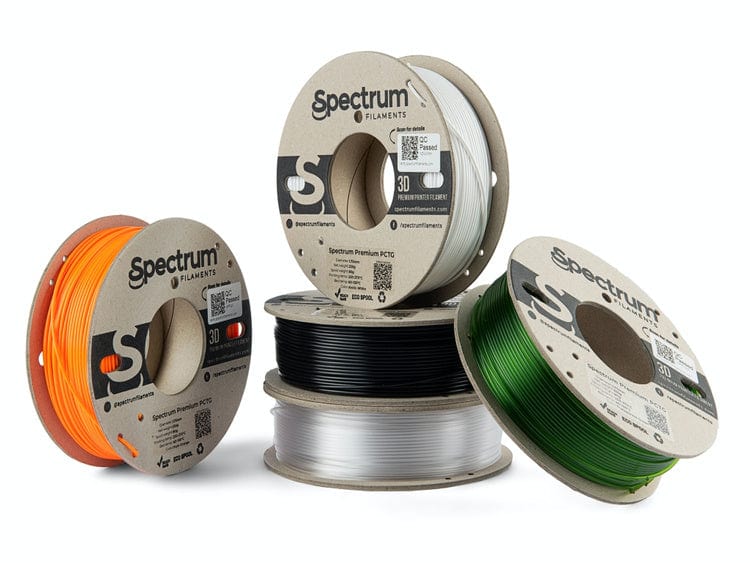 PCTG Premium Multi Pack - 1.75mm Spectrum PCTG Premium Filament - 5 x 0.25 kg