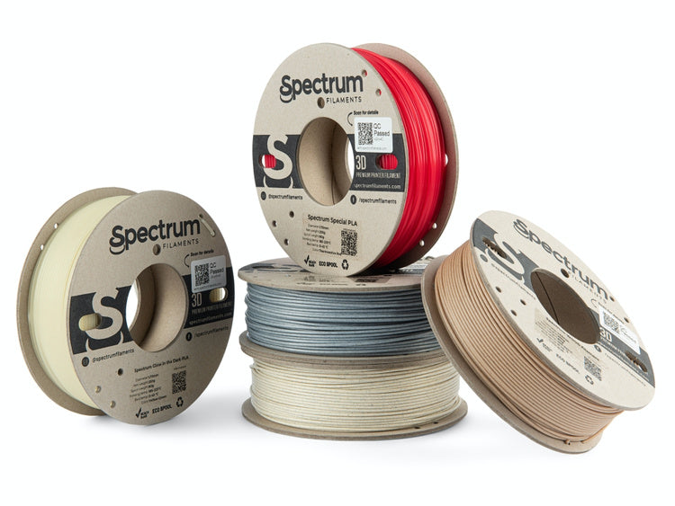 PLA Specials Multi Pack - 1.75mm Spectrum PLA Specials Filament - 5 x 0.25 kg