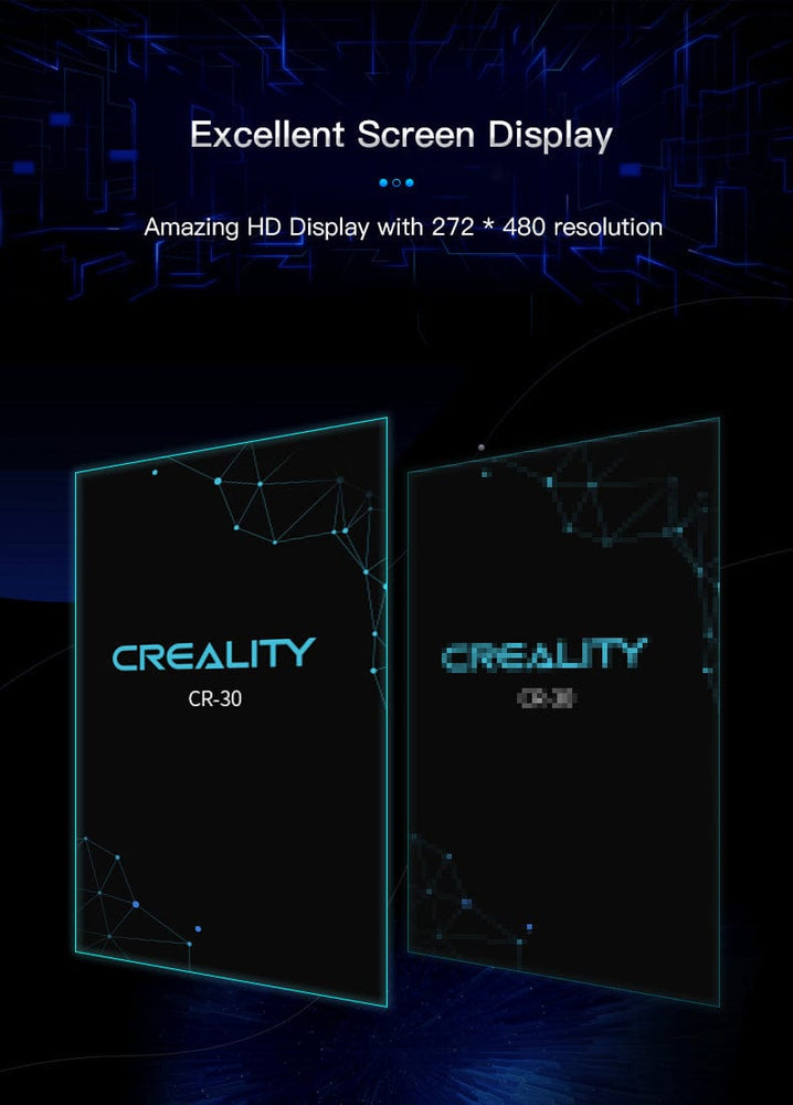 Kit officiel de mise à niveau de l'écran tactile Creality CR-30 Printmill