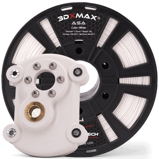 White - 1.75mm 3DXTech 3DXMAX® ASA Filament - 1 kg