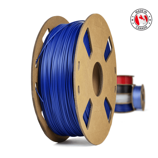 Bleu - Filament PETG+ fabriqué au Canada - 1,75 mm, 1 kg 
