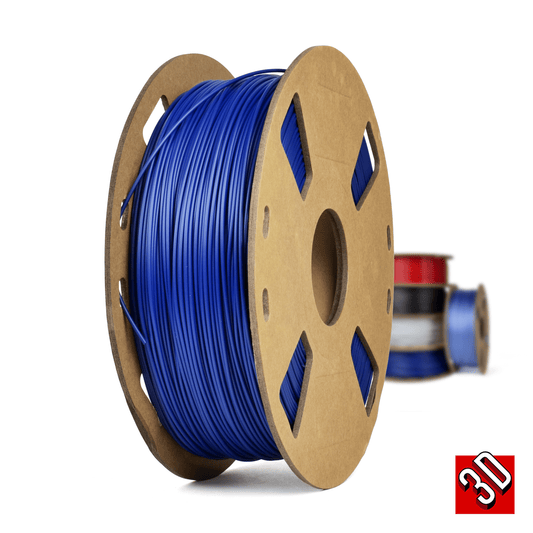 Bleu - Filament PLA+ fabriqué au Canada - 1,75 mm, 1 kg 