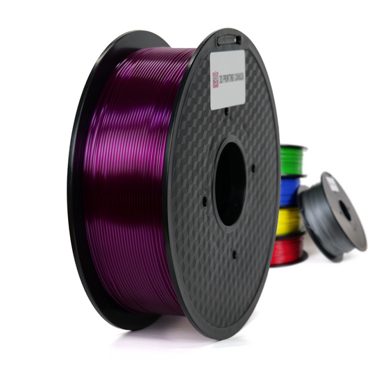 Violet Transparent - Filament PETG Standard - 1.75mm, 1kg