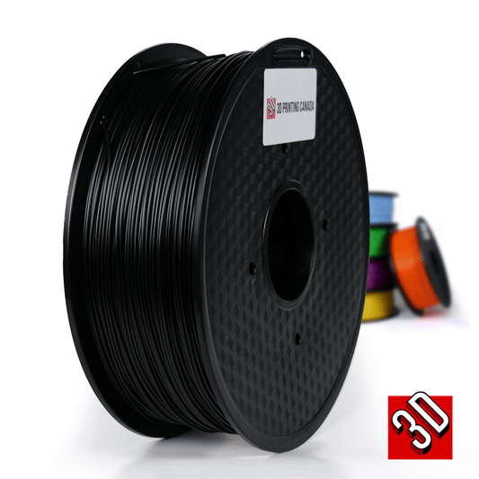 Black - Standard ABS Filament - 1.75mm, 1kg