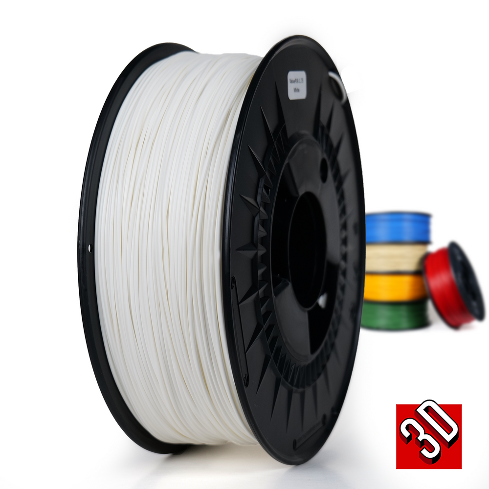 Blanc - Filament PLA économique - 1,75 mm, 4,5 kg – 3D Printing Canada