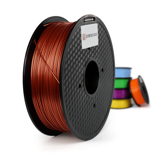 Orange nacré - Filament PLA standard - 1,75 mm, 1 kg 