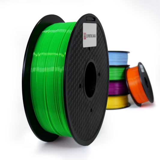 Transparent Green - Standard PLA Filament - 1.75mm, 1kg