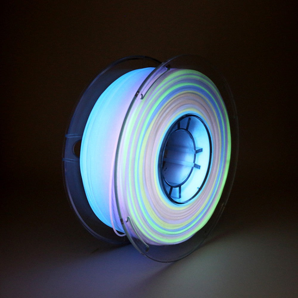 Rainbow Glow - PLA Filament - 1.75mm, 1 kg