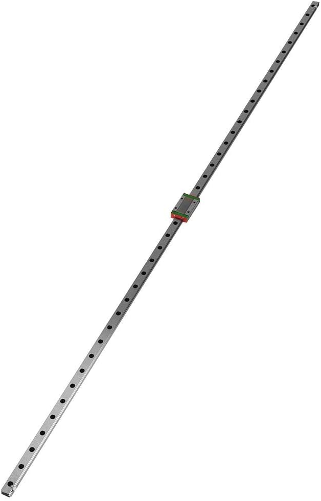 Rail linéaire de 9 mm - 1000 mm avec un bloc MGN9H