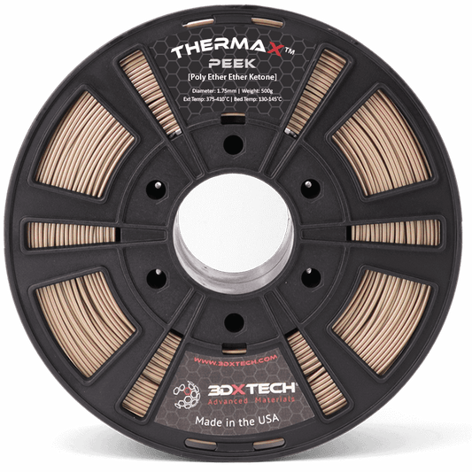 Natural - 1.75mm 3DXTech ThermaX™ PEEK Filament - 0.5 kg