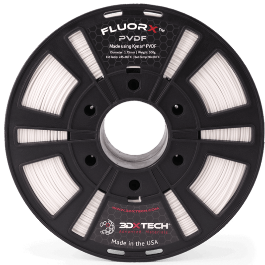 Natural - 1.75mm 3DXTech FluorX™ PVDF Filament - 0.5 kg