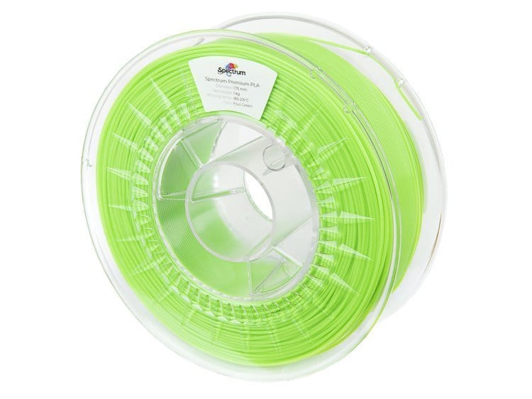 Fluo Green - 1.75mm Spectrum PLA Filament - 1 kg