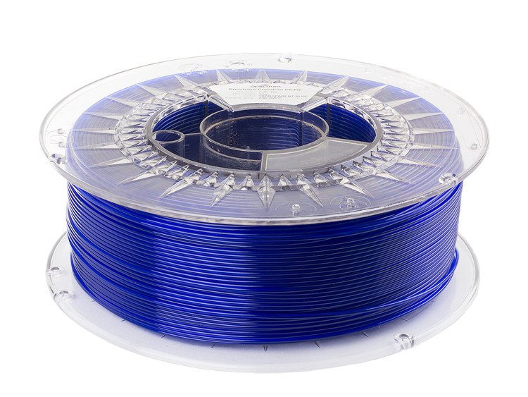 Bleu Transparent - Filament PETG Spectre 1.75mm - 1 kg