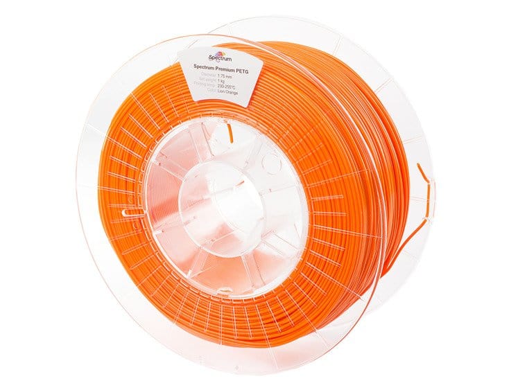 Lion Orange - 1.75mm Spectrum PETG Filament - 1 kg
