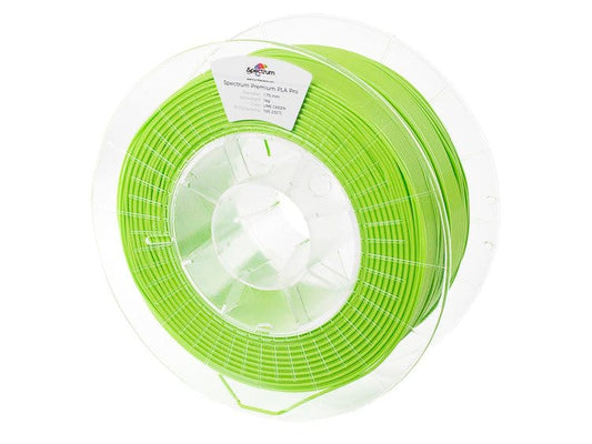 Lime Green - 1.75mm Spectrum PLA Pro Filament - 1 kg