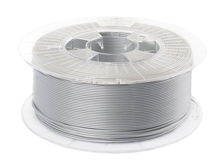 Silver Metallic - 1.75mm Spectrum PLA Glitter Filament - 1 kg