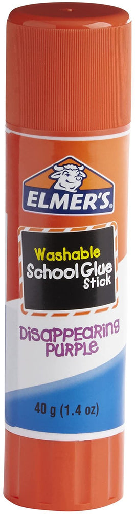 Elmer's Purple Water Washable Glue Stick - 40g