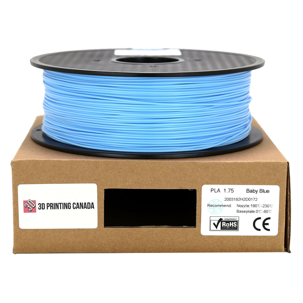 Bleu bébé - Filament PLA standard - 1,75 mm, 1 kg 