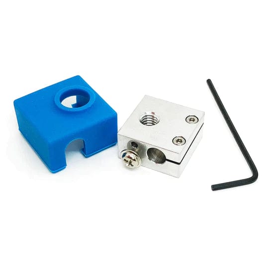 Micro Swiss Heater Block Upgrade with Silicone Sock for CR-10 / Ender
