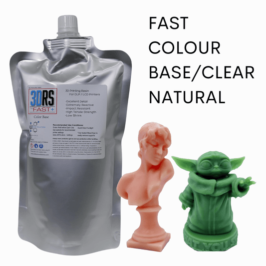 Color Base (Transparent/Naturel) - 3D Resin Solutions FAST+ V2 - 1 kg 