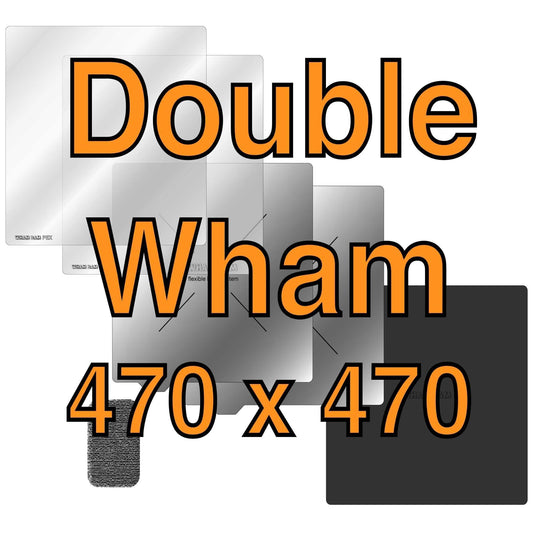 470x470mm - Wham Bam Kit double Wham pré-installé pour Creality CR-10 MAX