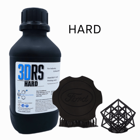 Black - 3D Resin Solutions HARD Rapid ABS - 1 kg
