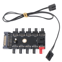 10 Port Fan Speed Controller with SATA Power