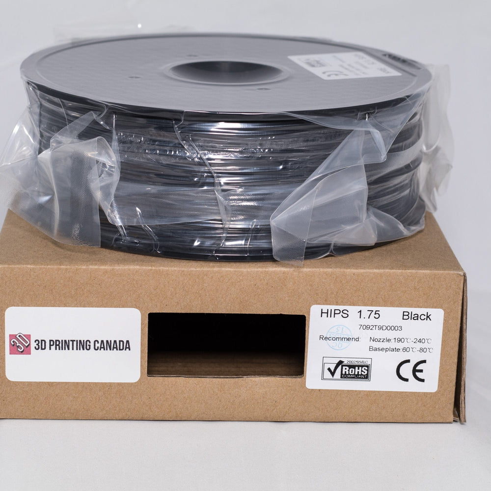 Noir - Filament HIPS 1.75mm - 1 kg