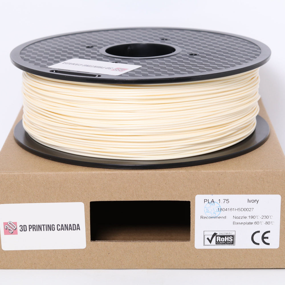 Ivory - Standard PLA Filament - 1.75mm, 1kg