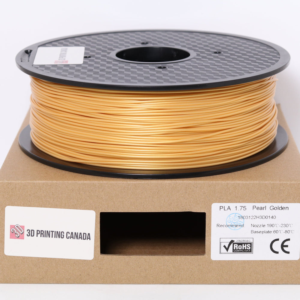Pearl Golden - Standard PLA Filament - 1.75mm, 1kg