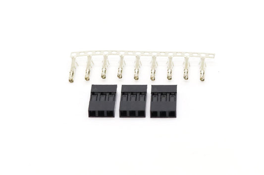 3 Pin Dupont Female Connector - 10 pack