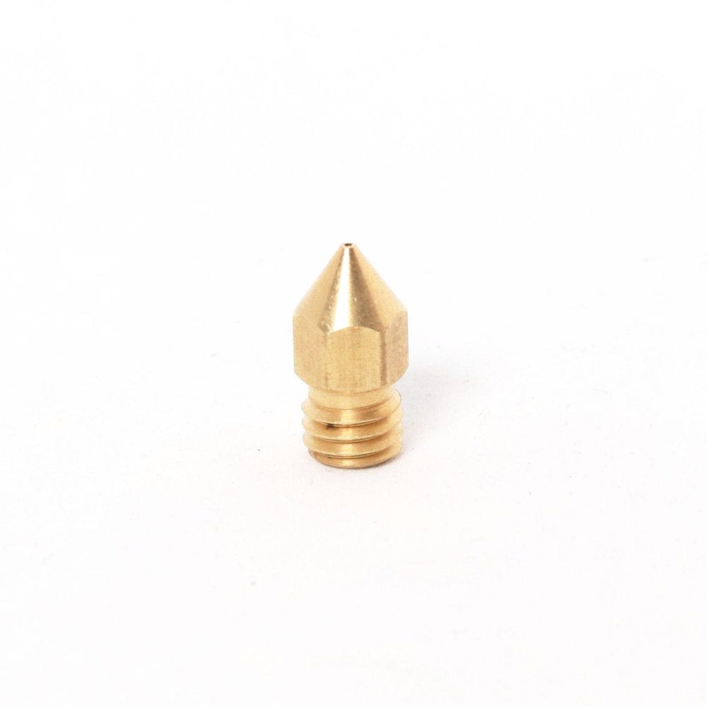 MK8 Brass Nozzle 3mm-0.4mm (5mm Thread Length) (5 Pack)