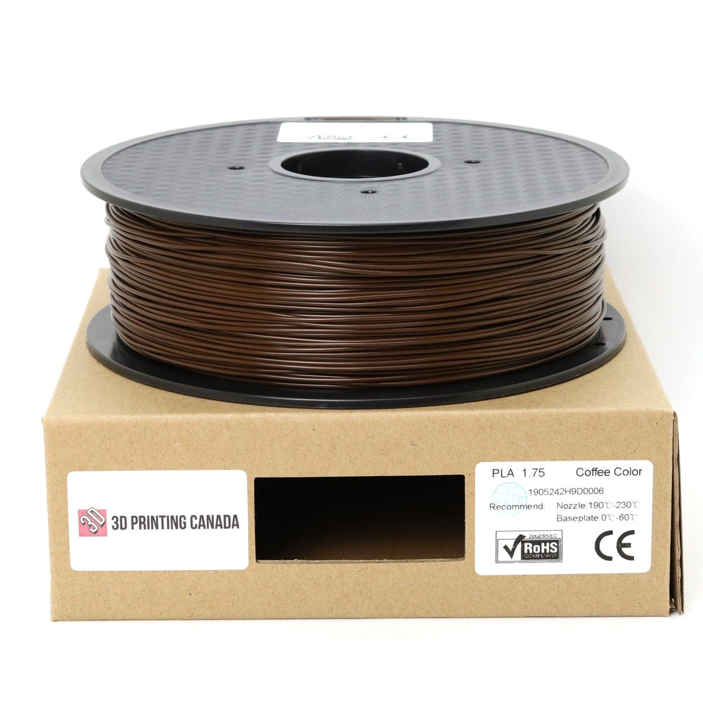 Coffee - Standard PLA Filament - 1.75mm, 1kg