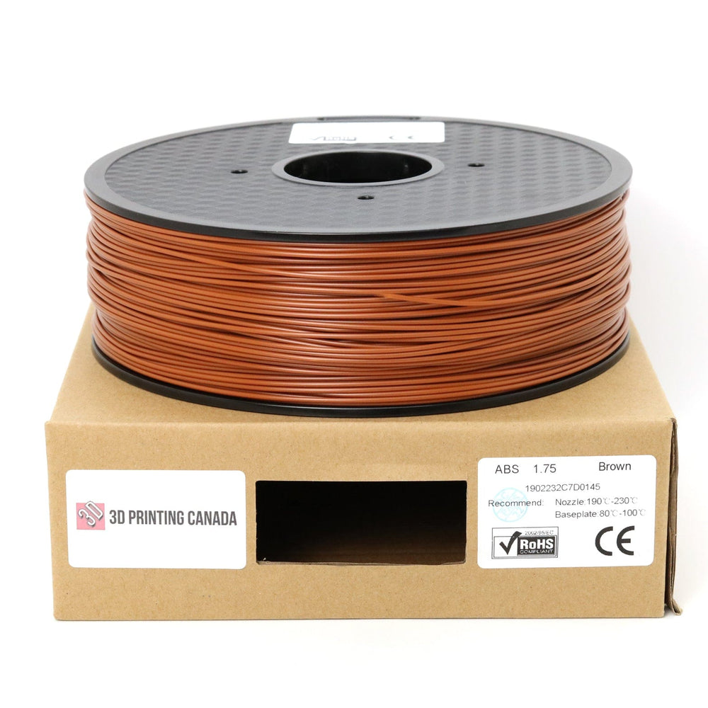Brown - Standard ABS Filament - 1.75mm, 1kg