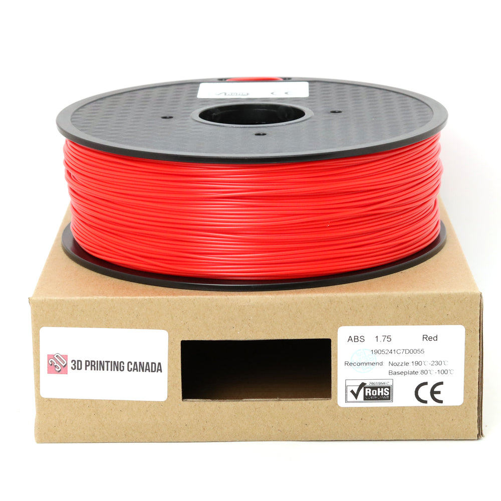 Rouge - Filament ABS Standard - 1.75mm, 1kg