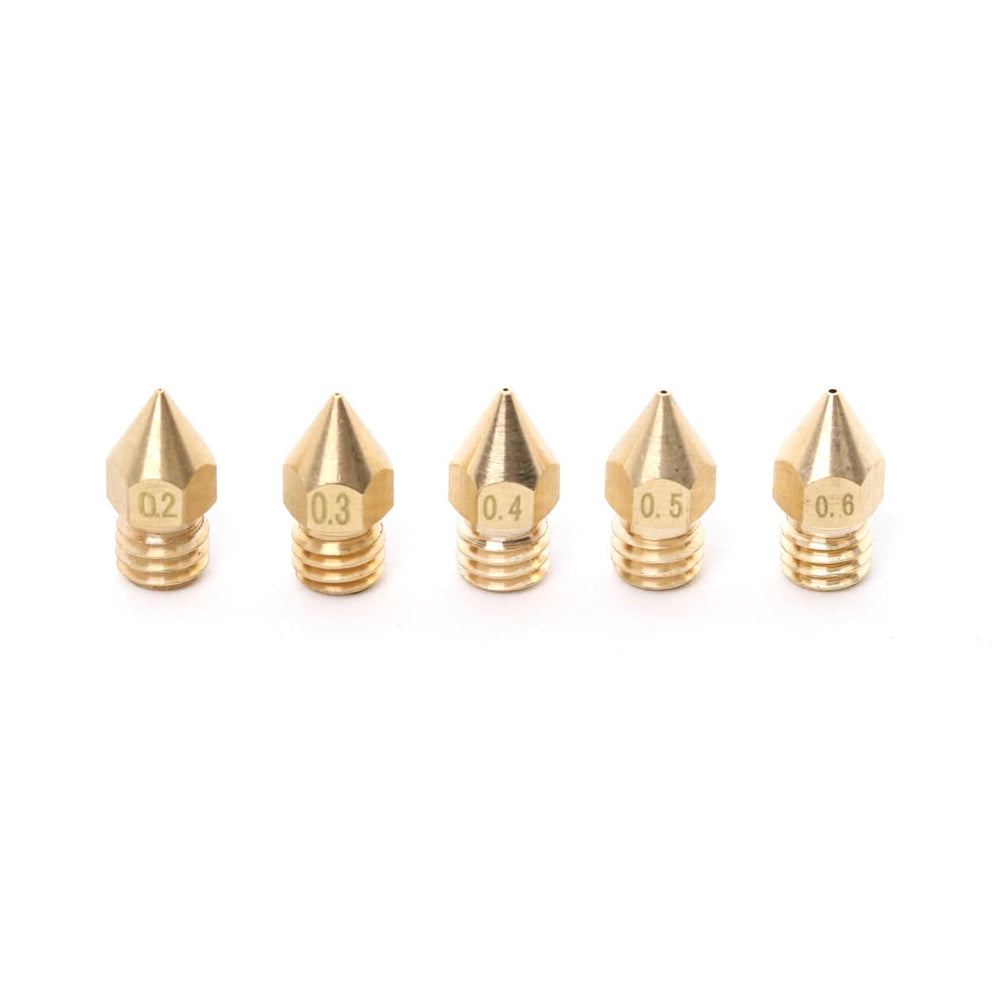 MK8 Brass Nozzle Variety 0.2,0.3,0.4,0.5,0.6mm