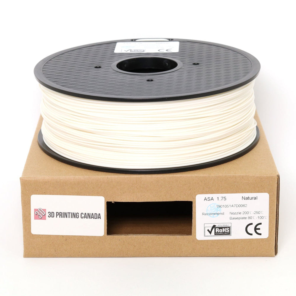 Natural - Standard ASA Filament - 1.75mm, 1kg