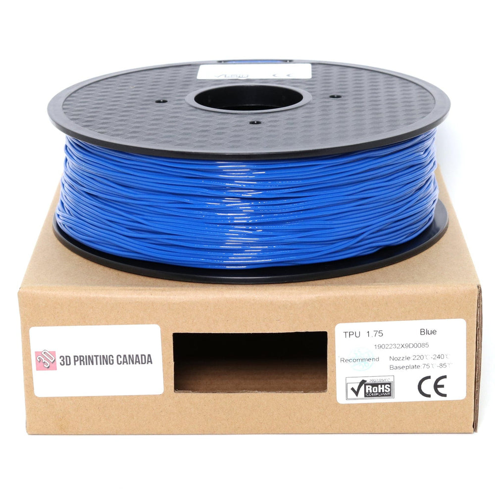 Bleu - Filament TPU standard - 1,75 mm, 1 kg