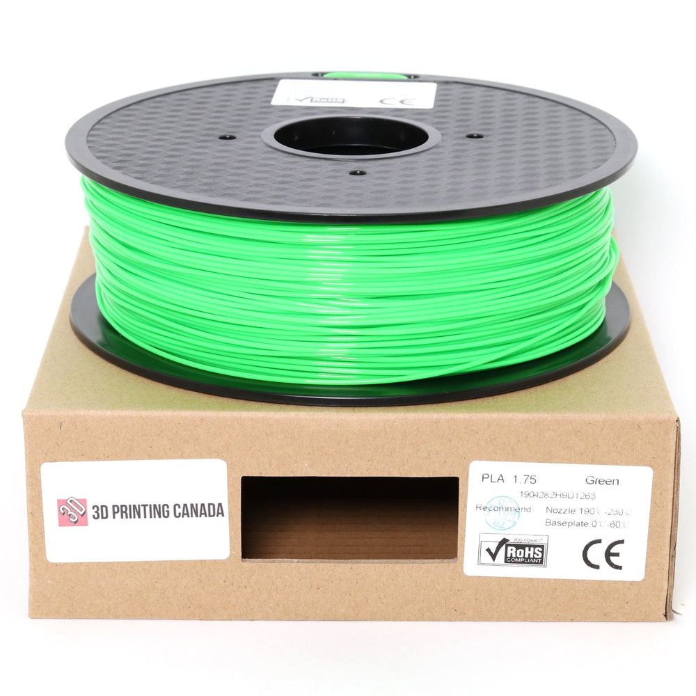 Green - Standard PLA Filament - 1.75mm, 1kg